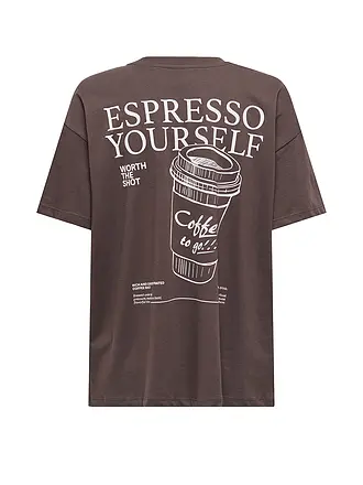 ONLY | Camiseta ONLVIVVI | braun